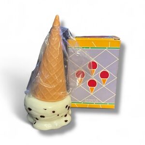 Vintage Avon 1980’s OOPS! Ice cream cone Sweet Honesty cologne decanter